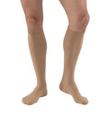 PR/1  JOBST MEDICAL LEG WEAR, UNISEX, KNEE HIGH, 20-30MMHG, LG, FULL CALF, BEIGE, CLOSED TOE