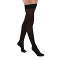 PR/1  JOBST MEDICAL LEG WEAR, UNISEX, THIGH HIGH, 15-20MMHG, MD, BLACK, CLOSED TOE