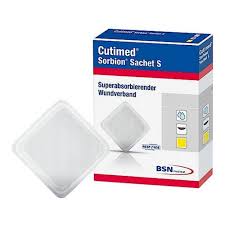 BX/10 CUTIMED SORBION SACHET S  DRESSING 20CM X 20CM