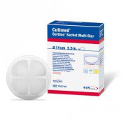 BX/10 CUTIMED SORBION SANA SUPER ABSORBENT DRESSING, STERILE. 12CM X 12CM.