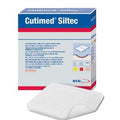 BX/5 CUTIMED SILTEC FOAM DRESSING W/SUPER ABSORBERS AND SILICONE LAYER, HEEL, 16CM X 24CM