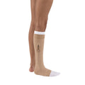KT/1 JOBST ULCERCARE READY-TO-WEAR  MD, LEFT ZIPPER, BEIGE (INCL 1 STOCKING AND 2 LINERS)