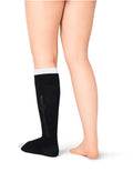 KT/1 JOBST ULCERCARE READY-TO-WEAR  SM, LEFT ZIPPER, BLACK (INCL 1 STOCKING AND 2 LINERS)