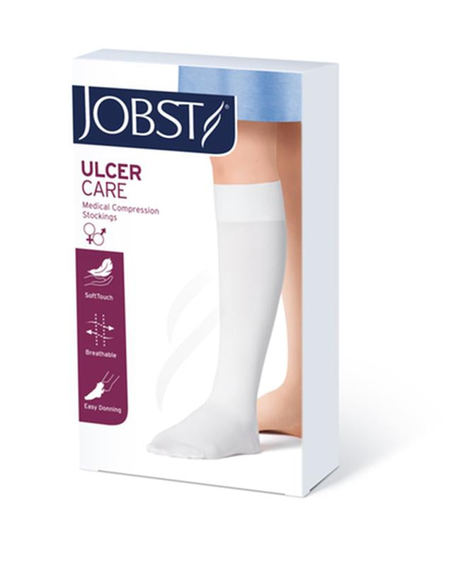 BX/3 JOBST ULCERCARE REPLACEMENT LINERS FOR READY-TO-WEAR COMPRESSION XL, WHITE