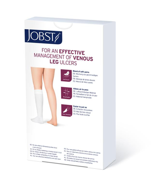 BX/3 JOBST ULCERCARE REPLACEMENT LINERS FOR READY-TO-WEAR COMPRESSION XL, WHITE