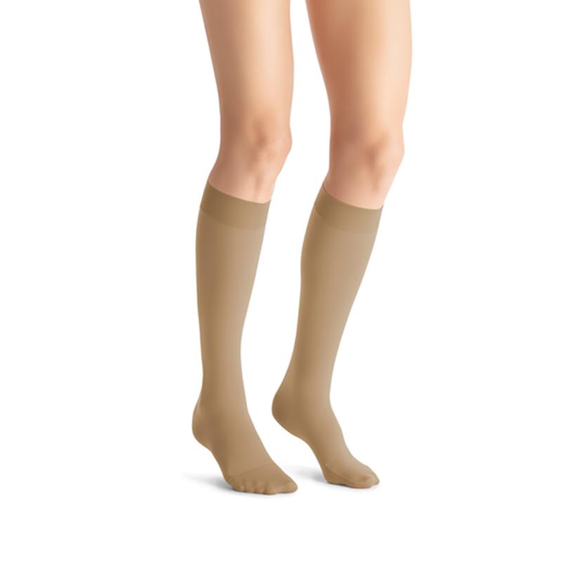 PR/1 JOBST SOFTFIT OPAQUE KNEE HIGH CLOSED TOE, SIZE XL 15-20MMHG, BLACK
