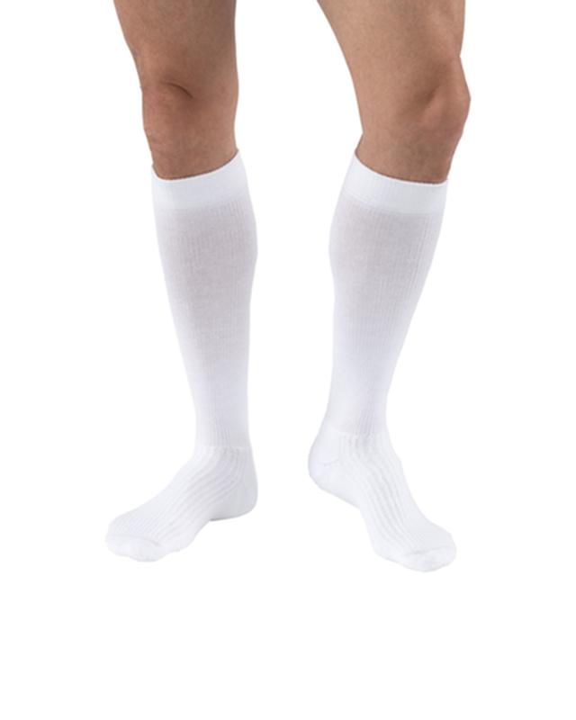 PR/1 JOBST ACTIVEWEAR WOMEN, KNEE HIGH , 30-40MMHG, SM, COOL WHITE, CLOSED TOE