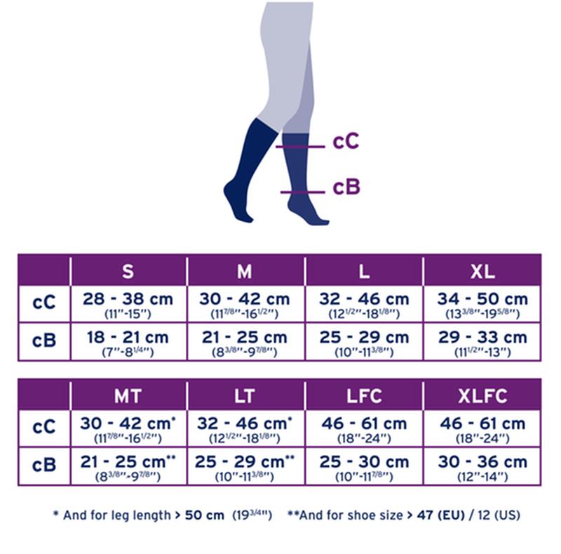 PR/1 JOBST CASUAL MEN, KNEE HIGH, 30-40MMHG, LG, KHAKI, CLOSED TOE