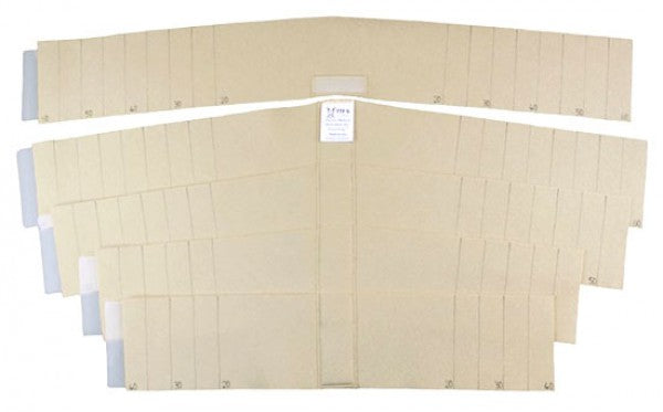 BX/1 JOBST FARROWWRAP STRONG TRIM-TO-FIT LEGPIECE 30-40 MMHG, MEDIUM, TAN