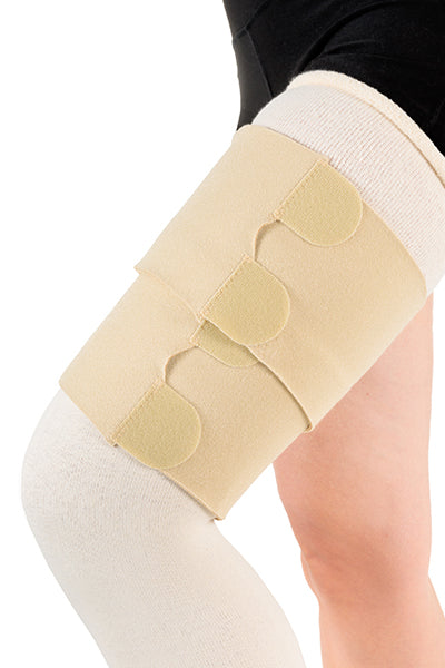 BX/1 JOBST FARROWWRAP LITE READY-TO-WEAR THIGHPIECE 20-30 MMHG, SMALL SHORT, TAN