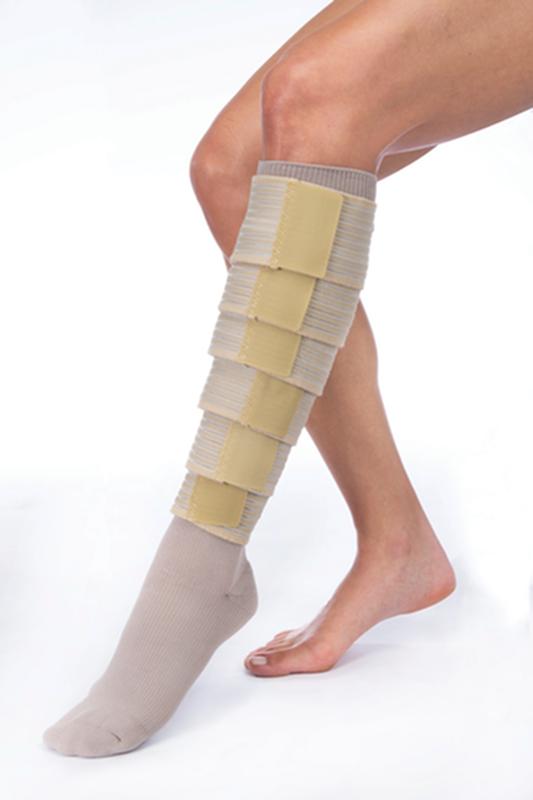 BX/1 JOBST FARROWWRAP CLASSIC READY-TO-WEAR LEGPIECE 30-40 MMHG, EXTRA SMALL REGULAR, TAN