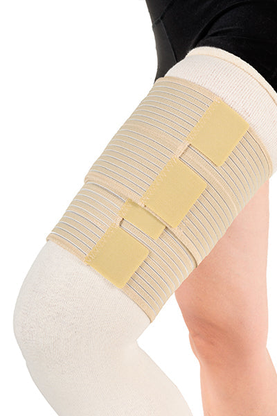 BX/1 JOBST FARROWWRAP CLASSIC READY-TO-WEAR THIGHPIECE 30-40 MMHG, EXTRA-EXTRA LARGE REGULAR, TAN