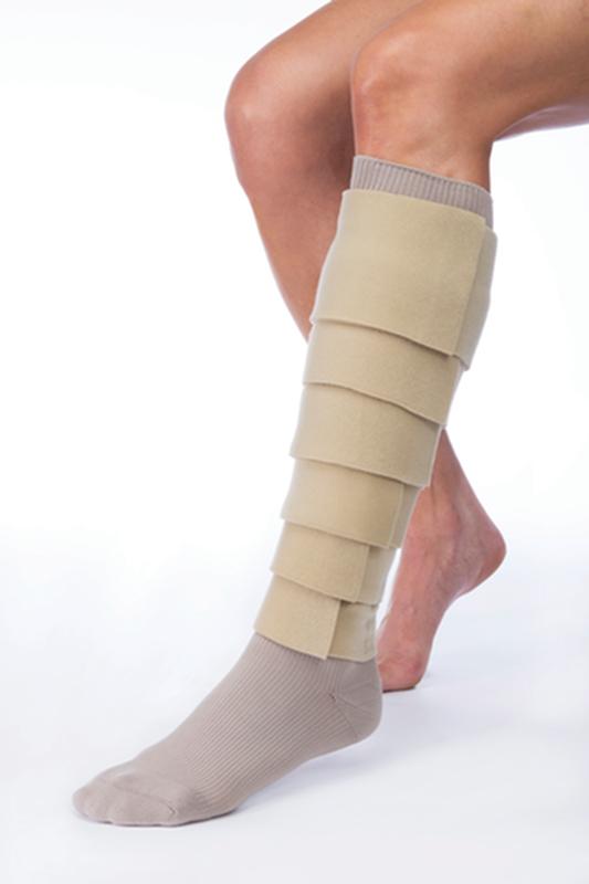 BX/1 JOBST FARROWWRAP BASIC READY-TO-WEAR LEGPIECE 30-40 MMHG, LARGE REGULAR, TAN