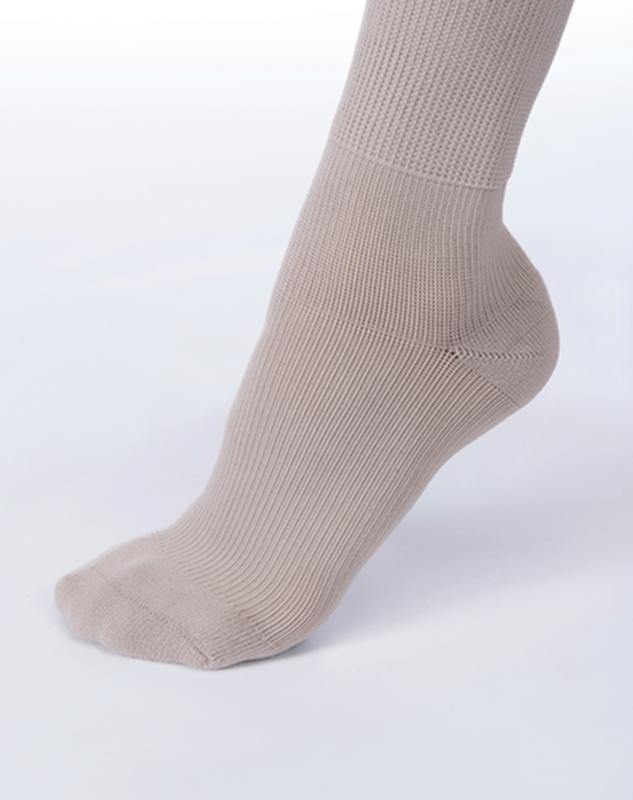 BX/1 JOBST FARROWHYBRID ADI READY-TO-WEAR KNEE HIGH LINERFOOT COMPRESSION, 20-30 MMHG, SMALL WIDE, TAUPE