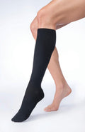 BX/1 JOBST FARROWHYBRID ADI READY-TO-WEAR KNEE HIGH LINERFOOT COMPRESSION , 20-30 MMHG, LARGE WIDE, BLACK