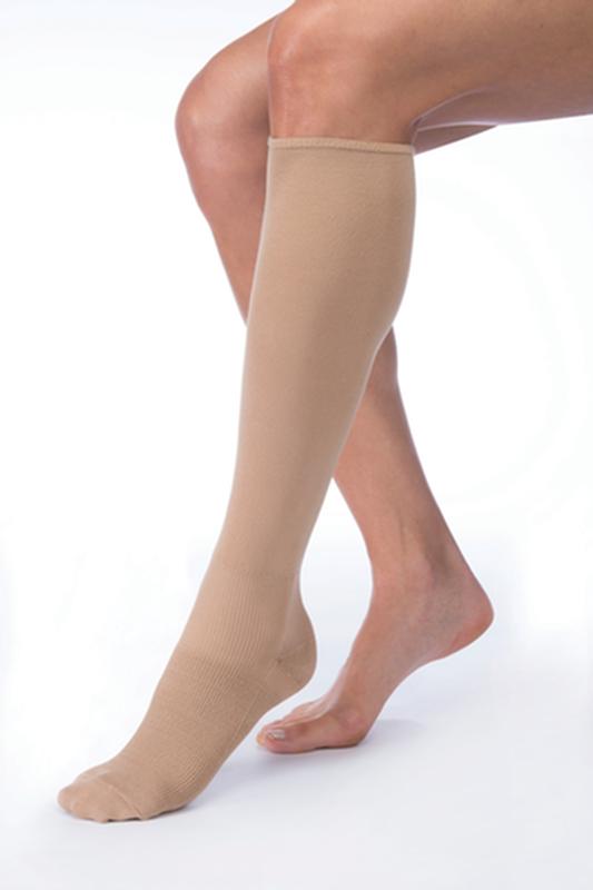 BX/1 JOBST FARROW TG SOFT  LINER KNEE HIGHLARGE, TAN