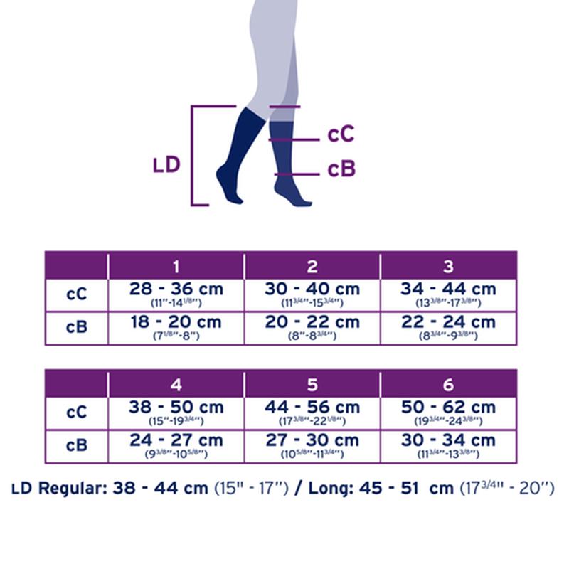 PR/1 JOBST FOR MEN AMBITION 30-40MMHG,GREY,KNEE HIGH SOFTFIT STOCKINGS,CLOSED TOE