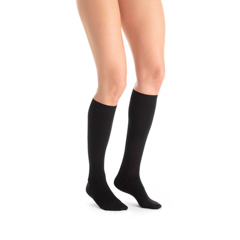 PR/1 JOBST SOFTFIT ULTRASHEER KNEE HIGH CLOSED TOE, SIZE M, 20-30MMHG, CLASSIC BLACK