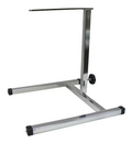 EA/1 ADJUSTABLE CAST STAND W/REUSABLE DRIP PAN 31.8CM X 53.3CM, BASE 25CM X 25CM