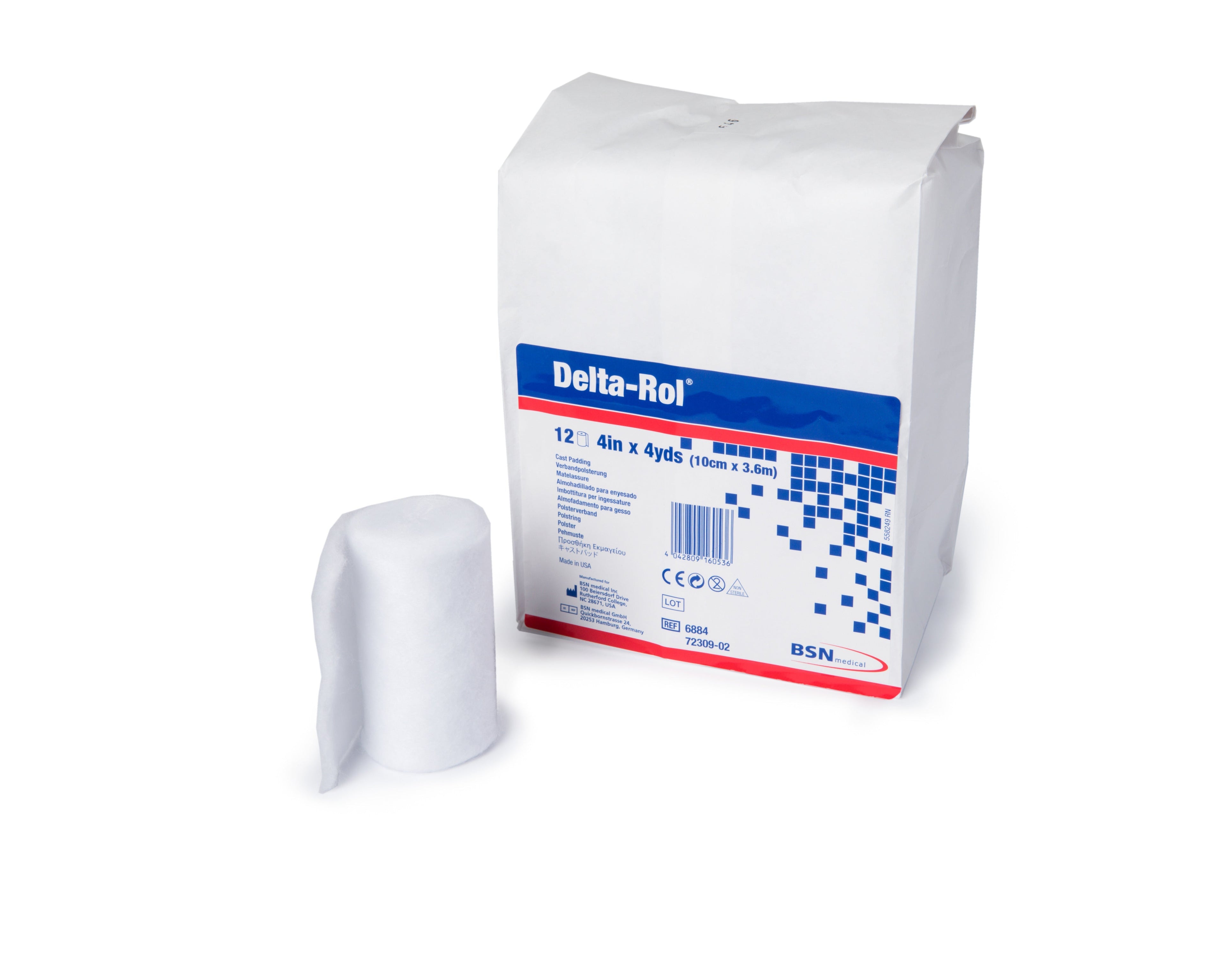BG/24 DELTA-ROL SYNTHETIC CAST PADDING 5CM X 3.6M