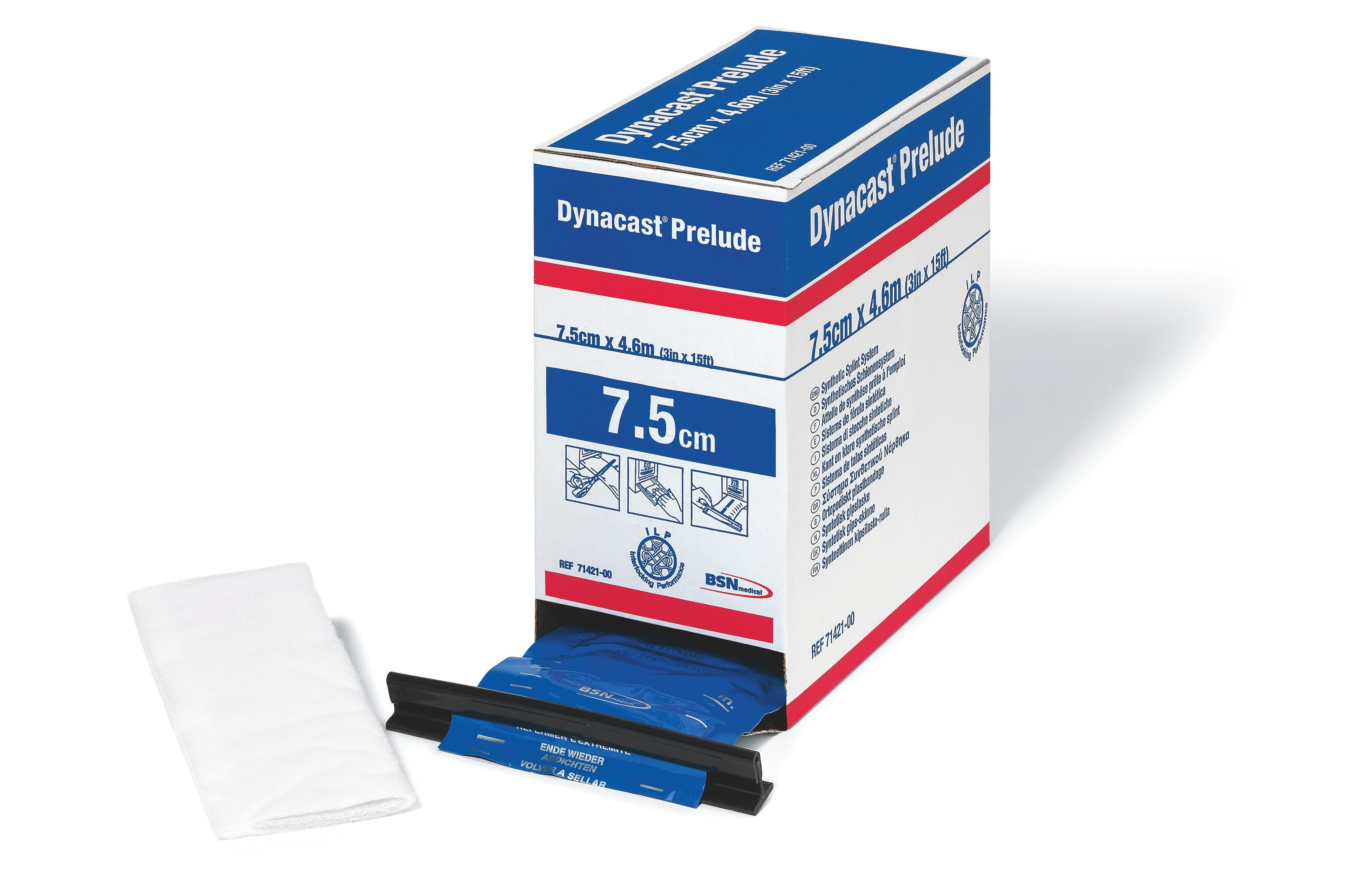 BX/10 DYNACAST PRELUDE SOLO UNPADDED PRE-CUT SPLINTS 10CM X 38CM
