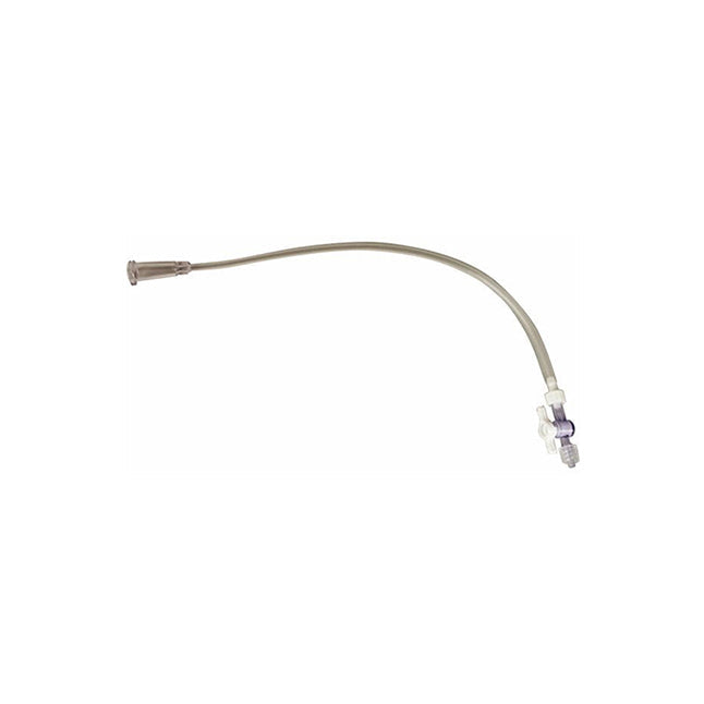EA/1  CONNECTING TUBE 14FR W/ DRAINAGE BAG CONNECTOR, STOPCOCK CONNECTOR 30cm