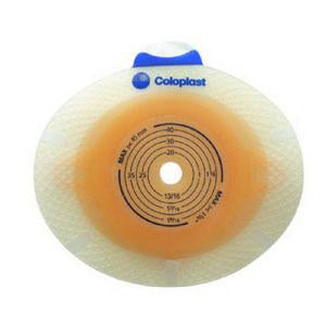 SenSura® Click Skin Barrier, Non-Convex, Pre-Cut Stoma Opening 1-1/8" (30mm), Flange 2" (50mm) - Box of 5