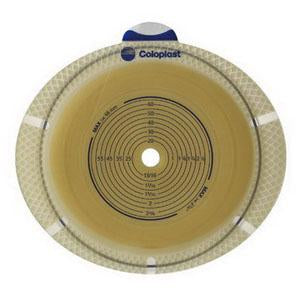 SenSura® Flex Skin Barrier, Non-Convex, Cut-to-Fit Stoma Opening 3/8" - 3-1/2" (10mm - 88mm), Flange 3-1/2" (90mm) - Box of 5