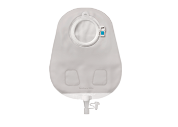 SenSura® Mio Click Two-Piece Urostomy Pouch, Opaque with inspection window 10-1/4" (26cm), Flange 2-3/8" (60mm) - Box of 10