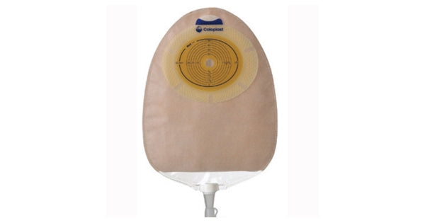 SenSura® One-Piece Urostomy Pouch, Transparent 9-1/2" (24cm), Non-Convex, Stoma Opening 3/8" - 2-5/8" (10mm - 66mm) - Box of 10