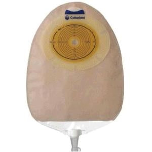 SenSura® One-Piece Urostomy Pouch, Transparent 10-1/4" (26cm), Non-Convex, Stoma Opening 3/8" - 3" (10mm - 76mm) - Box of 10