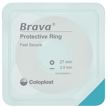 BX/10 BRAVA WIDE ADHESIVE PROTECTIVE RINGS 18MM ID 48MM OD 2.5MM THICK
