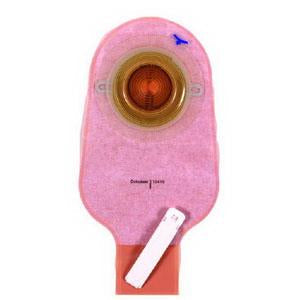 Assura® One-Piece Drainable Pouch, Clamp, Opaque 11" (28cm), Extra Extended Wear, Convex Deep, Stoma Opening 5/8" - 1-3/4" (15mm - 43mm) - Box of 10