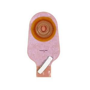 Assura® One-Piece Drainable Pouch, Clamp, Opaque 12" (30cm), Convex Deep, Stoma Opening 5/8" - 1-3/4" (15mm - 43mm) - Box of 10