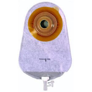 Assura® One-Piece Urostomy Pouch , Transparent 10-1/2" (27cm), Convex, Stoma Opening 3/4" (18mm) - Box of 10