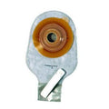 Assura® One-Piece Drainable Pouch, Clamp, Transparent 12" (30cm), Convex Deep, Stoma Opening 5/8" - 1-3/4" (15mm - 43mm) - Box of 10