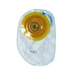 Assura® One-Piece Closed Pouch, Transparent 8-3/4" (22cm), Convex Light, Stoma Opening 5/8" - 1-1/4" (15mm - 33mm) - Box of 10