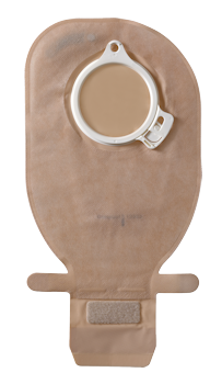 Assura® Two-Piece Drainable Pouch, EasiClose, Opaque 11" (28cm), Flange 1-9/16" (40mm) - Box of 10