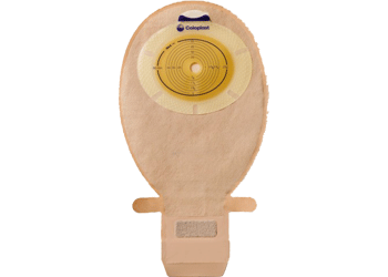 SenSura® One-Piece Drainable Pouch with Easiclose WIDE-Outlet, Transparent 12" (30cm), Convex Light, Stoma Opening 5/8" - 1-1/4" (15mm - 33mm) - Box of 10
