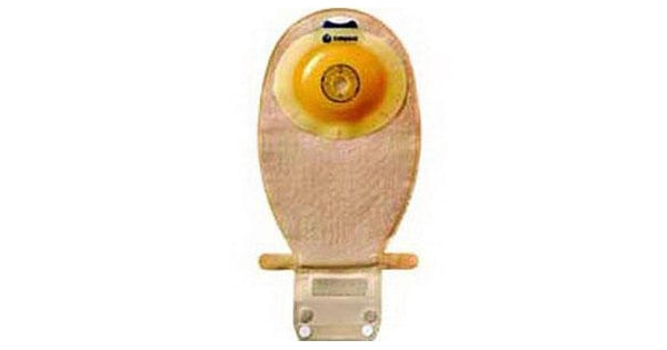 SenSura® One-Piece Drainable Pouch with Easiclose WIDE-Outlet, Opaque 12" (30cm), Convex Light, Stoma Opening 1-1/4" (31mm) - Box of 10