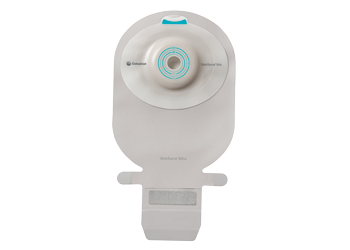 SenSura® Mio One-Piece Drainable Pouch with Easiclose WIDE-Outlet, Opaque with inspection window 11" (28cm), Convex Deep, Stoma Opening 1-3/8" (35mm) - Box of 10