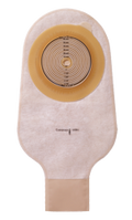 Assura® One-Piece Drainable Pouch, Clamp, Transparent 12" (30cm), Non-Convex, Stoma Opening 3/8" - 2-3/4" (10mm - 70mm) - Box of 10