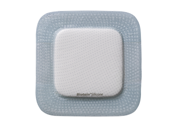 BX/5 BIATAIN SILICONE FOAM DRESSING, SIZE 7IN X 7IN (17.5CM X 17.5CM)