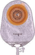Assura® One-Piece Pediatric Urostomy Pouch, Transparent 6" (15cm), Non-Convex, Stoma Opening 3/8" - 1-3/8" (10mm - 35mm) - Box of 10