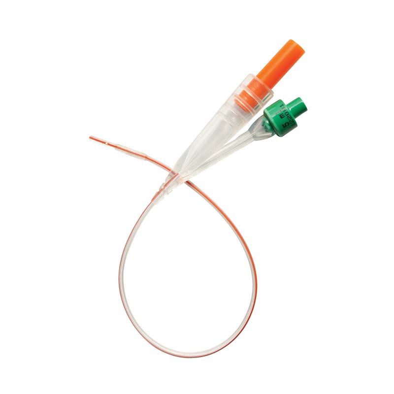 BX/5 CYSTO-CARE SILICONE FOLEY CATHETER, SIZE 8FR 3CC BALLOON