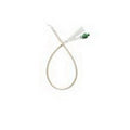 BX/5 FOLYSIL 100% SILICONE TIEMANN COUDE CATHETER, 2-WAY, 12FR, 10CC