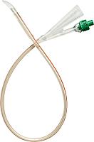 BX/5 CYSTO-CARE SILICONE TIEMANN COUDE FOLEY CATHETER, SIZE 14FR 15CC BALLOON