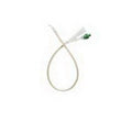 BX/5 FOLYSIL 100% SILICONE TIEMANN COUDE CATHETER, 2-WAY, 16FR, 15CC