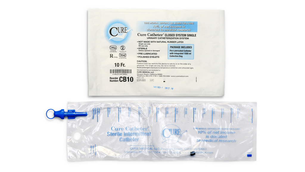 Cure Catheter™  Closed System - 1 Each