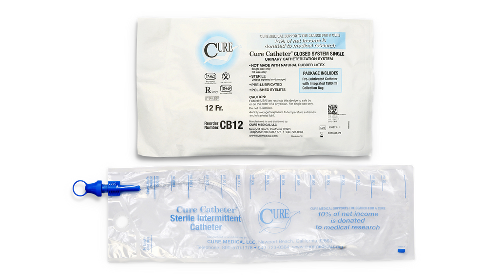Cure Catheter™  Closed System - 1 Each